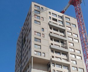 Les bétons architectoniques bas carbone Cibetec animent les façades d'une résidence étudiante à Ivry-sur-Seine